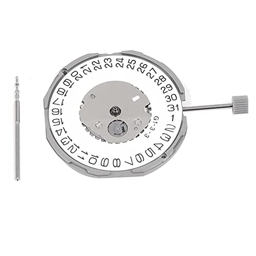Seprendi GM12/GM10 Uhrwerk+ GM12 Dreipunkt-Kalender+0Mm Drei-Pin Hochpräzisions-mechanisches Uhrwerk , silber