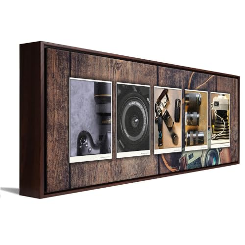 PHOTOGRAPHER Custom Name Art | Premium Poster or Framed Canvas | 36”x12”