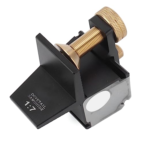 Schwalbenschwanz-Magnetsäge, Aluminiumlegierung, Magnetisches Schwalbenschwanz-Sägeführungsset, 1:7 Genauigkeit Beim Schneiden von Holzverbindungen, Führungslehre, Langlebiges