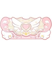 GeekShare Large Gaming Mouse Pad Kawaii Pink Non-Slip Rubber Back Mouse Pad Big Waterproof Desk M...