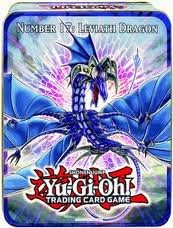 YuGiOh ZEXAL 2011 Wave 1 Holiday Tin Number 17 Leviath Dragon Includes 5 Packs + Pot of Duality, Stygian Street Patrol, Beast King Barbaros Dark Simorgh