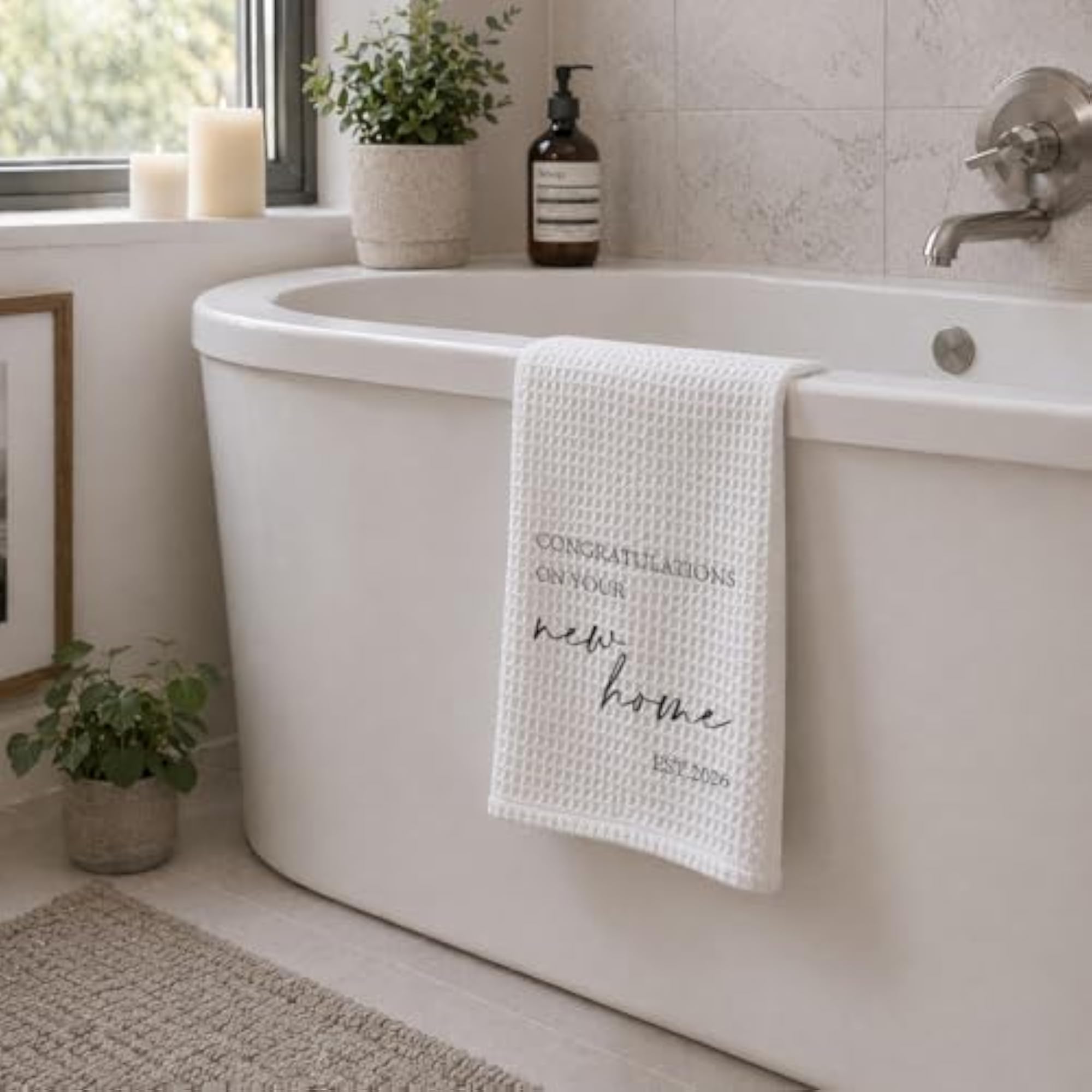 First Time Owners Home Kitchen Towels, Housewarming Gift