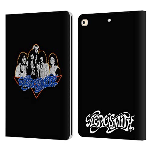 Protection en cuir vintage Aerosmith pour tablette Apple iPad
