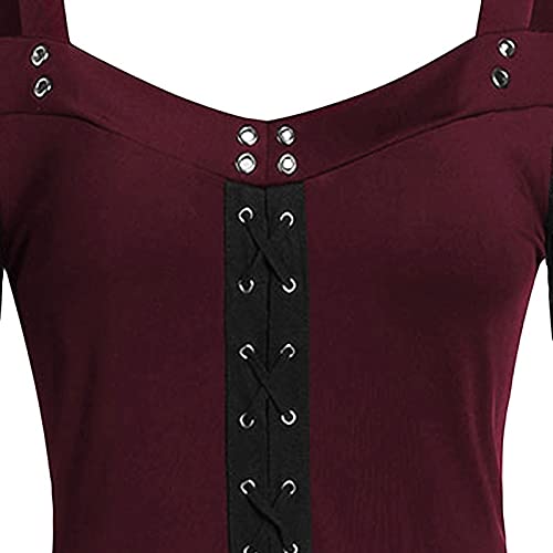 OIOLOYJM Witch Costume Women Sexy Plus Size Renaissance Vampire Gothic Halloween Costumes Woman 2025 Clothes Dresses