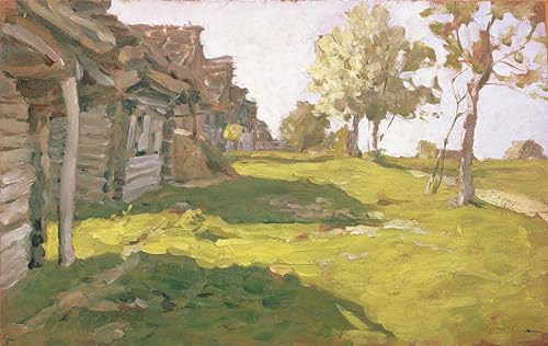 Affiche toile Journée ensoleillée Levitan pour décoration murale
