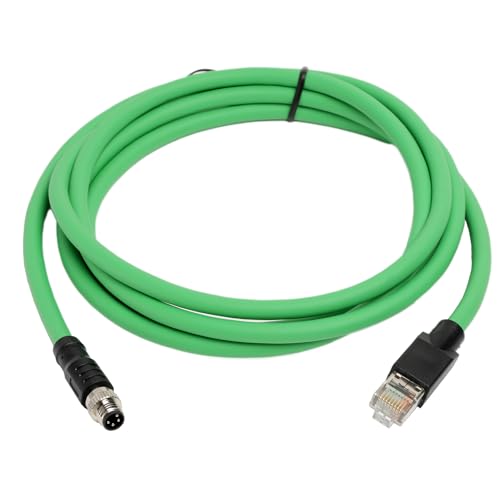 Câble EtherCAT M8 4 broches vers RJ45 HangTon pour automatisme Beckhoff 5m