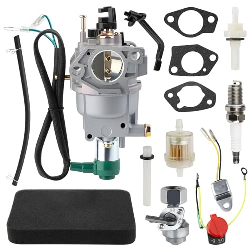 8750 Generator Carburetor for Predator 420CC Portable 5000 6000 7000 8750 6500 Watt 13HP 14HP 15HP 16HP Engine with Air Filter Spark Plug