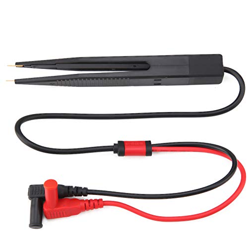 Image of Jeanoko Chip Test Clip, Multimeter Clip, Meter Capacitor Probe Meter Resistance Pen SMD Test Multimeter Clip Capacitance Inductor for Resistor Capacitor Inductors Multimeter