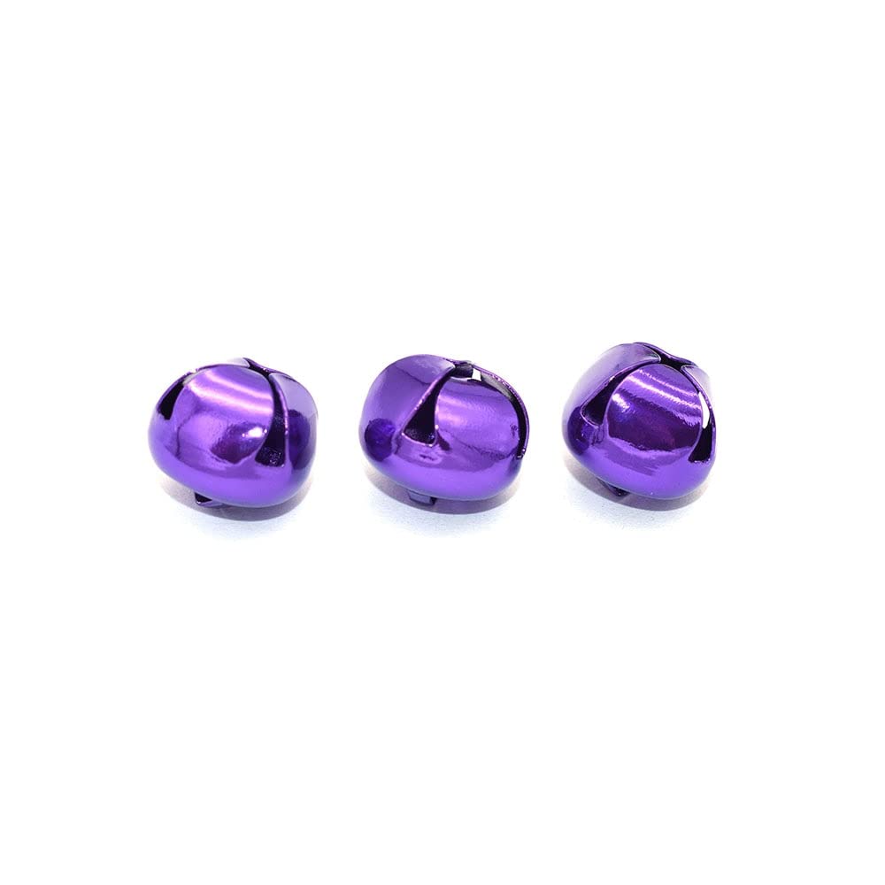 Ornamento di campanelli for Natale, campanelle di Natale piccole 20 pezzi campanelli a croce viola