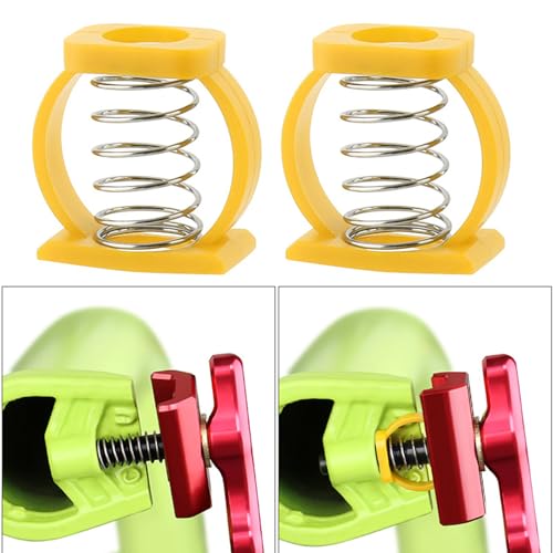 Buckle Bikes Spring Hinge Clamps Easy Frees Twist Hinge Clamps Spring Foldings Bikes Hinge Clip Spring Adjustment