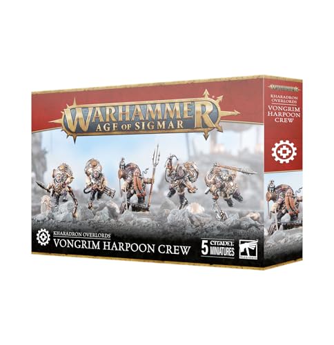Kharadron Overlords Vongrim Harpoon Crew dominez le ciel avec des harpons lourds
