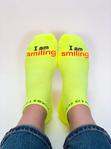 Image of notes to self Socks - Daily Affirmations, Inspirational Socks for girls & boys