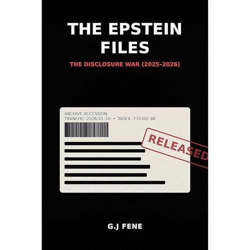 The Epstein Files: The Disclosure War (2025&ndash;2026) Audiolibro Por G.J Fene arte de portada