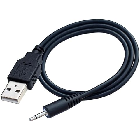 Accessonico 2 Pack USB Charger Cable Replacement for Dr. Pen Anti Aging Electric Derma Pen, Compatible with Dr Pen Ultima N2, A6, A1, M8, M7, M5, E30, X5 Models DC Cord Cover