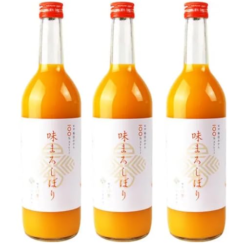 早和果樹園 味まろしぼり 720mL x3 有田みかん100%ストレートジュース 砂糖不使用 糖度11度以上のまろやかな味わい