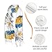 EOQIFJM Realistic Looking Birds On Branches Budgie And Macaw Tropical Wildlife Winter Scarf - Extra Long 71 Inch Cashmere Soft Fringe Scarf, Lightweight And Warm, Suitable For All Seasons