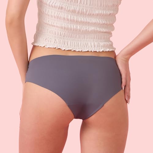Image of Enamor Innovations Invisi, All Day Comfort, Low Waist Bikini Panty for Women - No Visible Panty Lines, Sweat Wicking, Free Cut, Regular Coverage - PB40