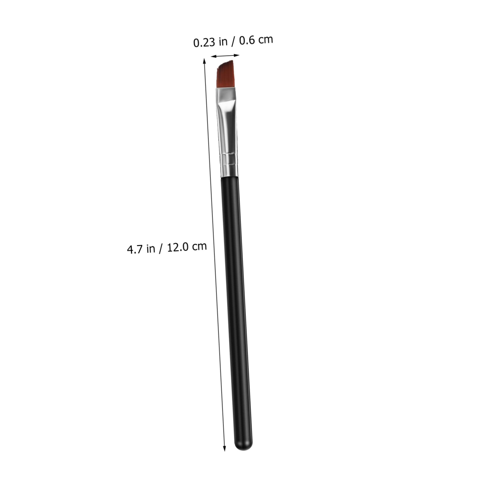 HAPINARY 6-piece Eyebrow Brush Set Professional Makeup Tools for Eyeliner Shadow Flat Angled Tips Brow Kit