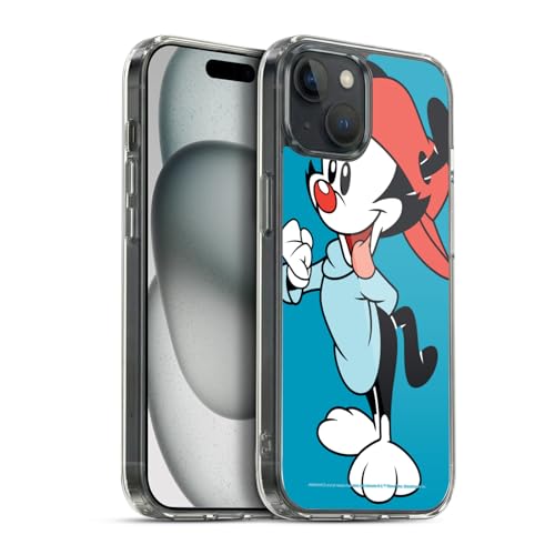 Carcasa Wakko Animaniacs iPhone 15 Plus evita arañazos y roturas por caídas accidentales