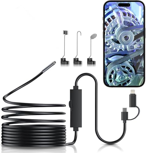 Amazon | ファイバースコープ 【令和新モデル】350万画素、2 K