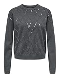 Only, Pull, jeune, coupe normale, détail, col rond, manches longues