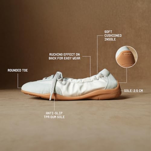 Image of Theater Kai Casual Sneakers in Suede for Women | Stylish Flat Lace-Up Shoes | Lightweight Comfortable Footwear with Cushioned Insole