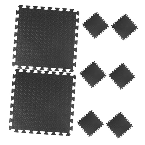 POPETPOP 8Pcs Taekwondo Estera No Deslizante Alfombrillas De Piso De Gimnasio Esteras De Rompecabezas Esteras De Gimnasia Alfombra para Alfombras para Bebés Alfombrillas De Cocina para