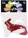 Touch of Nature 20942 Mushroom and Feather Cardinal, 4-Inch, Red