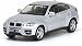 KiNSMART X6 1/38 Silver BMW toy model