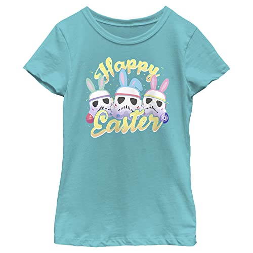 Fifth Sun Star Wars Trooper Easter Girls Short Sleeve Tee Shirt