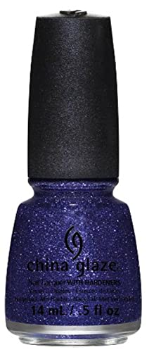 China Glaze Esmalte de uñas con endurecedores   efecto 3D Glitter   All Wrapped Up, Paquete 1er (1 x 14 ml)