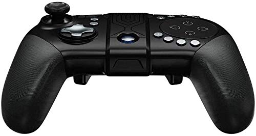 Kontroler gamepada, bezprzewodowy klucz mapowanie gamepad joystick idealny do PUBG & Fotnite & inne, kompatybilny z telefonem z systemem Android, czarny