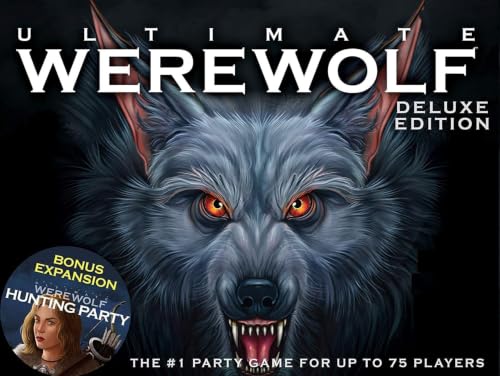 Image of Awestuffs Werewolf Fun Card Game to Play with Your Friends Family (Age: 15 Years Plus Players: 5 to 75)