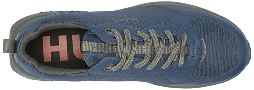 Image of Hugo Men's Logo Tape Canvas Mix Sneaker | Casual Shoes