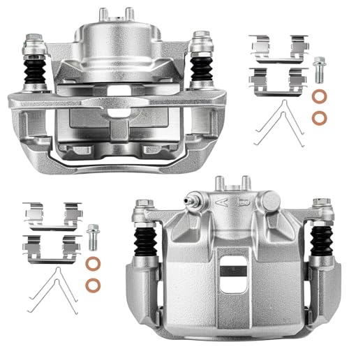 Image of SCITOO - Front Brake Calipers Assembly For Acura,For Honda | Models - For Civic 2012-2015,For CR-Z 2011-2015,For Fit 2009-2013 2015-2020,For ILX 2013-2015 19B6038 19B6039