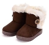 botines niña gioseppo el corte ingles  Botas de Nieve para Niños Invierno Felpa Botines Calentar Botas de Nieve Bebés Antideslizantes Zapatos Botas
