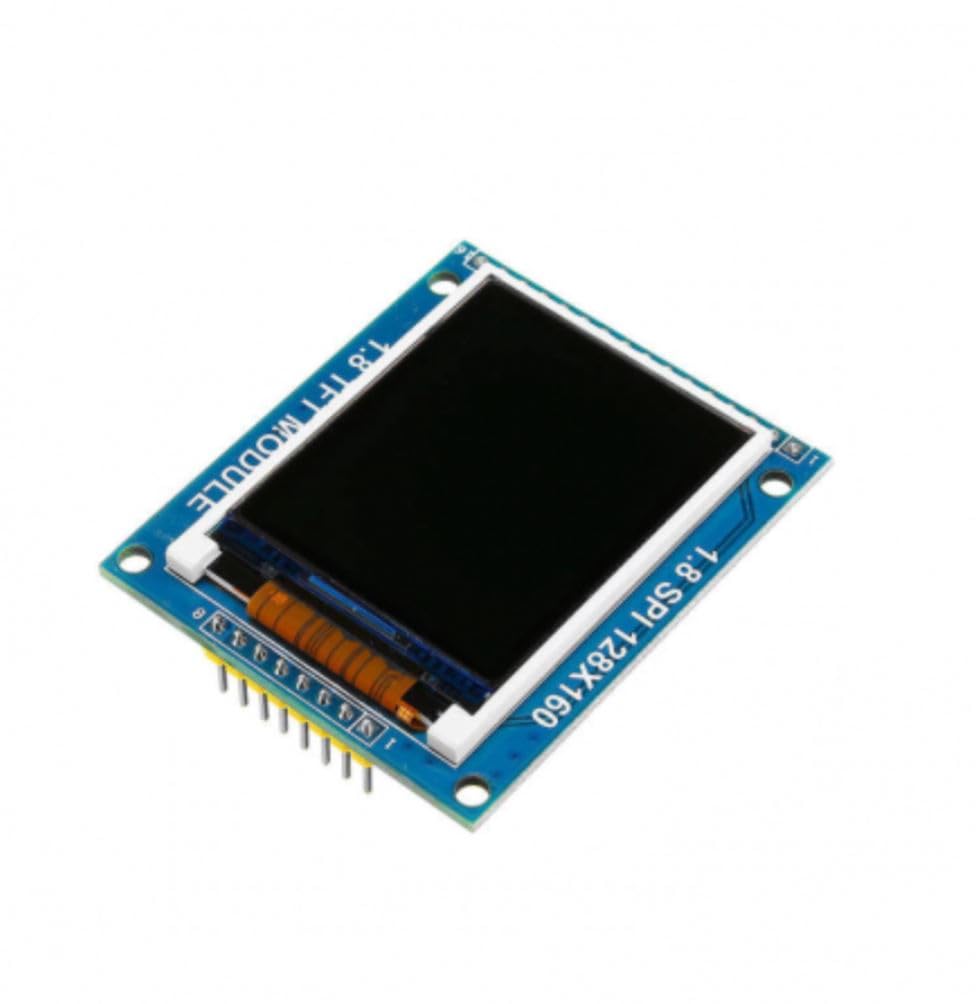 shokitech blue 1.8 inch st7735 tft lcd module with 4 io 128 * 160