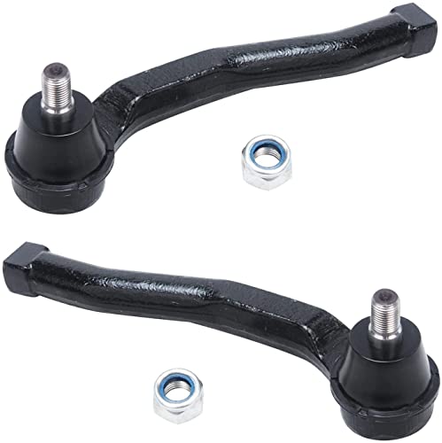 Image of Detroit Axle - 8pc Front End Suspension Kit for Chevy Aveo Aveo5 Pontiac G3 Wave Wave5 Suzuki Swift+ 2 Lower Control Arms w /Ball Joints 4 Inner & Outer Tie Rod End Links 2 Boots Replacement