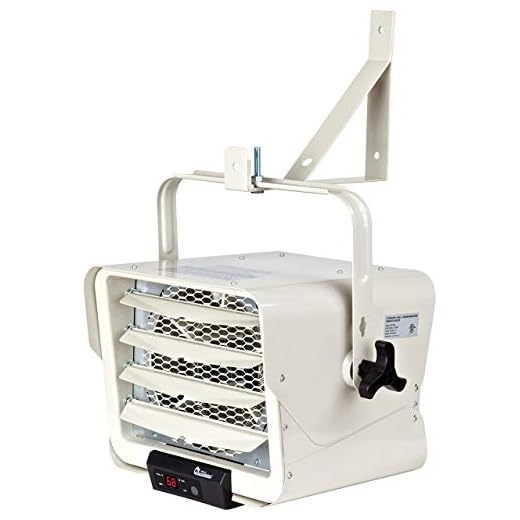 Dr. Infrared Heater DR-975 7500-Watt 240-Volt Hardwired Shop Garage Electric Heater, Wall/Ceiling Mounted with Remote Controlled Thermostat (Renewed)
