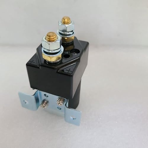 Miniatura 4 de JWDAWN Contactor de relé solenoide DC SW80 12 V 24 V 36 V 48 V 72 V 80 V bobina 125A vehículo eléctrico Manipulación de materiales Accesorios de