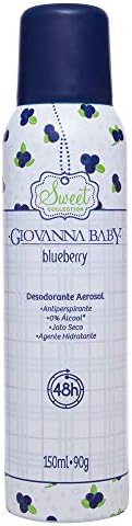 Giovanna Baby - Desodorante Aero Giovanna Baby 150Ml Fem Blueberr...