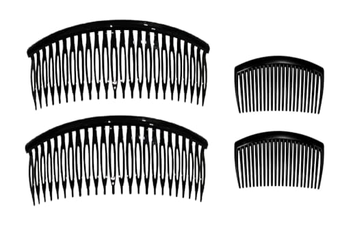 Image of ASPIRE-T Side Comb Side Hairpins Hair Clips Jooda Pins Bridal Hair Comb Clips French for Hair Acrylic Plastic Hair Accessories For Women And Girls (Half Comb 07)