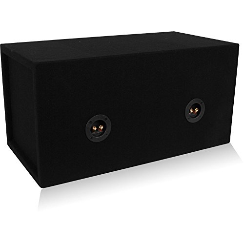 Image of BELVA Dual 10-inch Car Subwoofer Box Sealed 3 /4-inch MDF Prelined Polyfil