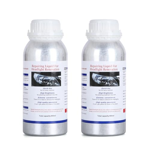 QUNNIE 1600 g Car Headlight Repair Fluid Set Car Headlight polishing Vapor Polymer polishing Liquid
