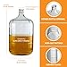 beautyfamily 5 gal Glass Carboy for Beer or Wine Making Beer Bottling Equipment
