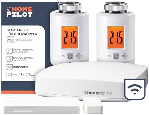 HOMEPILOT Heizung Smart-Home Starter-Set - 2X...