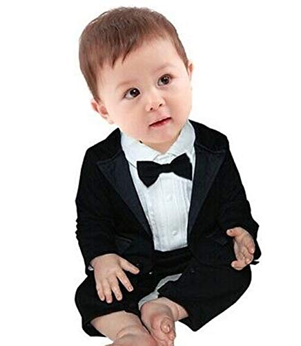 Essential Satin Neck Bow tie for Infants(Newborn - 24 Months)-Black-image-38