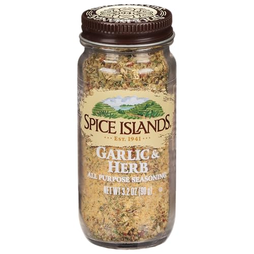 Spice Islands All-Purpose Seasoning Blends, Garlic & Herb​, 3.2 Ounce