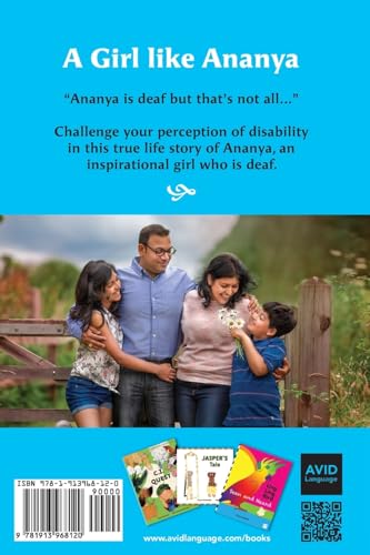A Girl like Ananya: The true life story of an inspirational girl who is deaf and wears cochlear implants