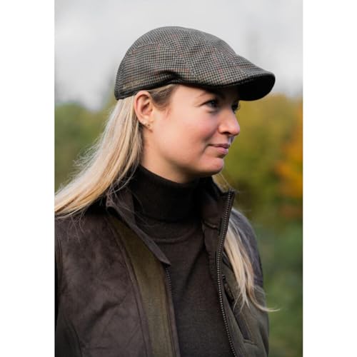 Flatcap Deerhunter Pro Gamekeeper Turf casquette plate chasse imperméable homme